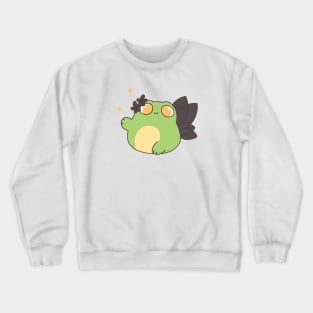 The Frog Fairy (Black) Crewneck Sweatshirt